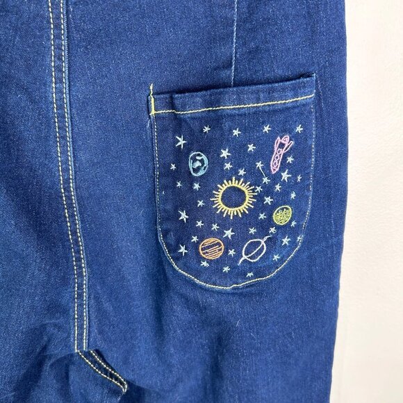 Bell bottoms flare dark wash‎ jeggings size 6 - Picture 5 of 6